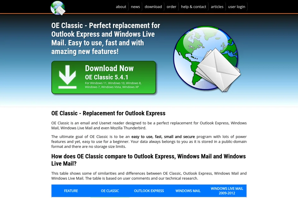 Landing page preview