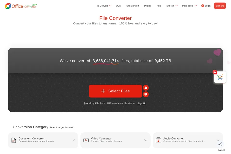 Landing page preview