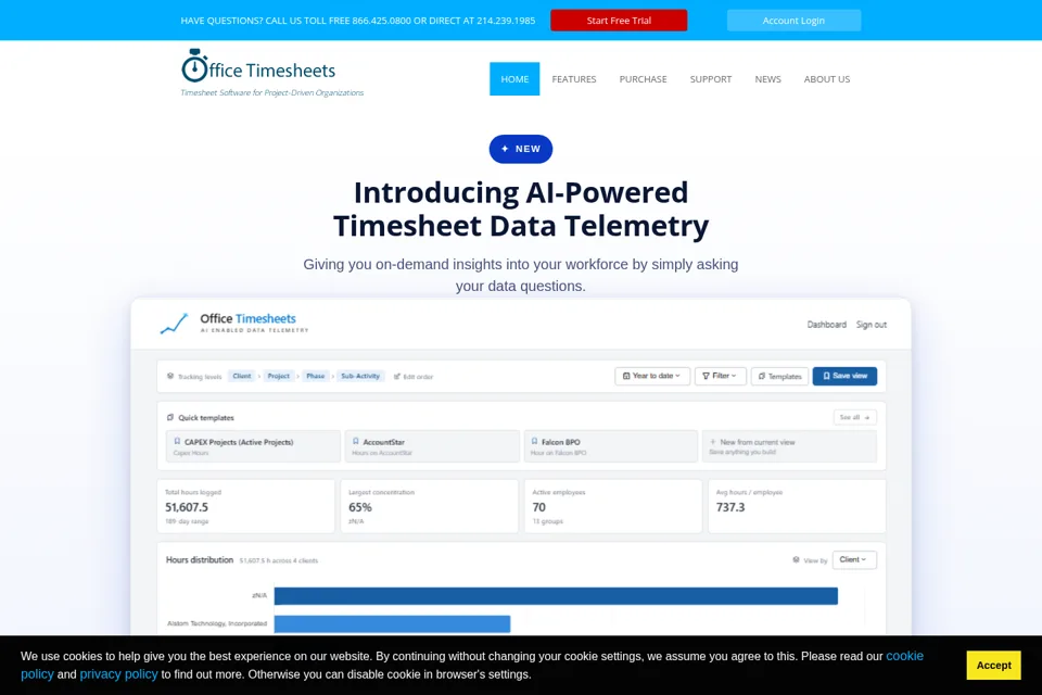 Landing page preview