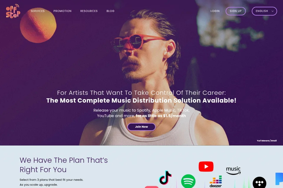 Landing page preview