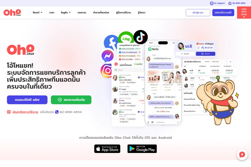 Landing page preview