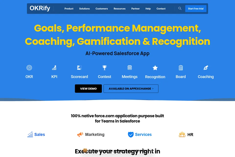 Landing page preview
