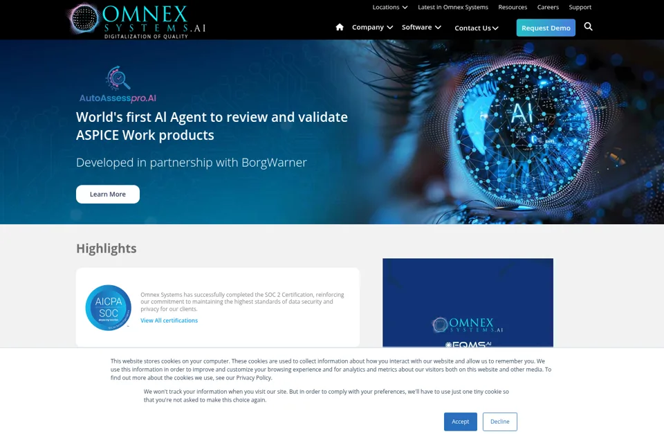 Landing page preview