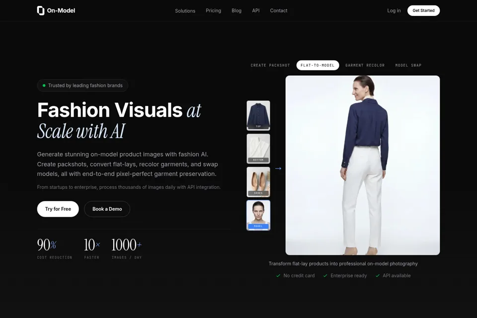 Landing page preview