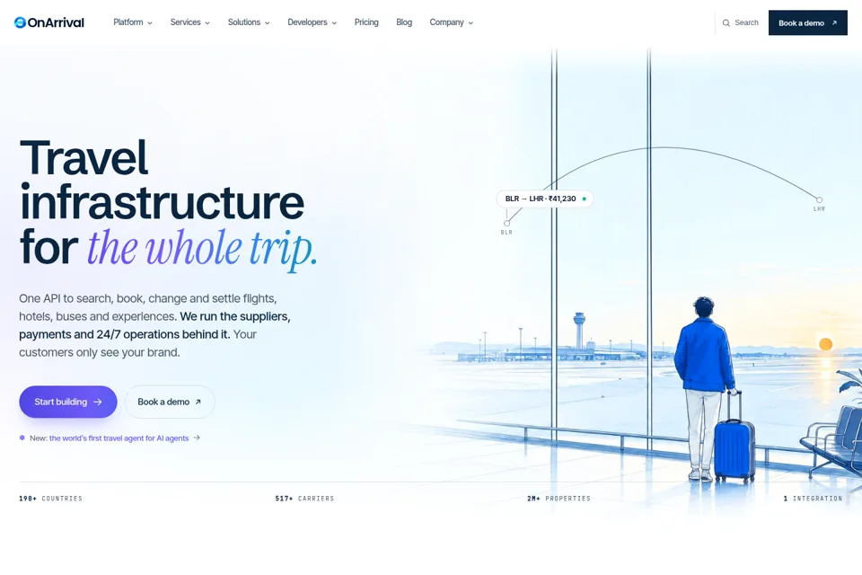 Landing page preview