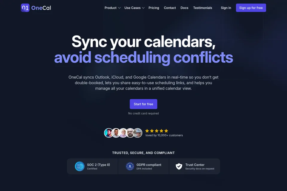 Landing page preview