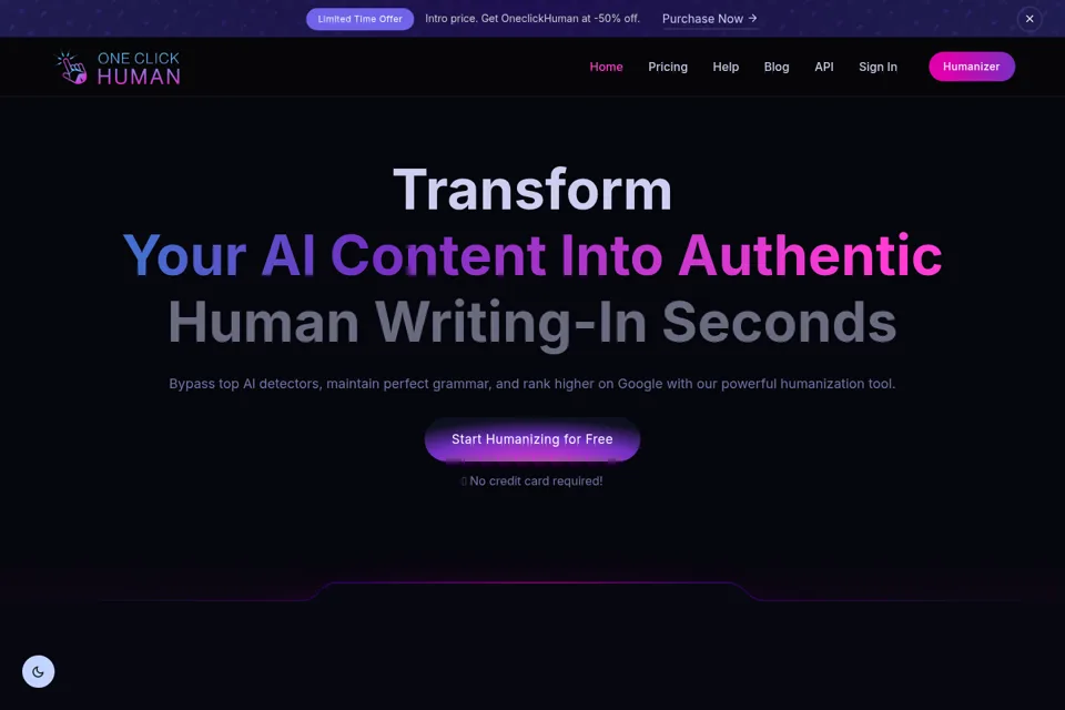 Landing page preview