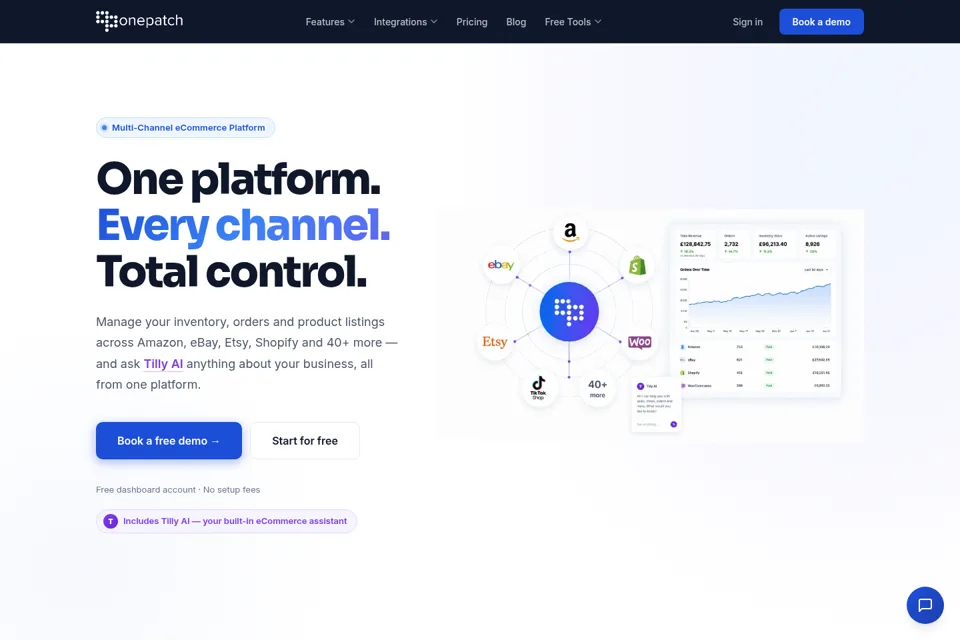 Landing page preview