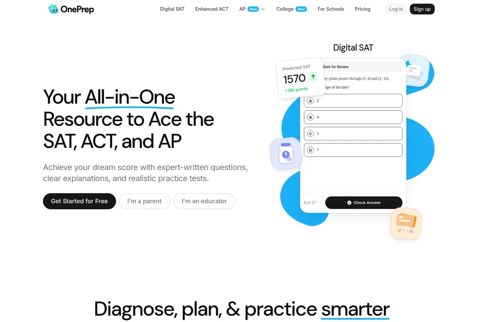 Landing page preview