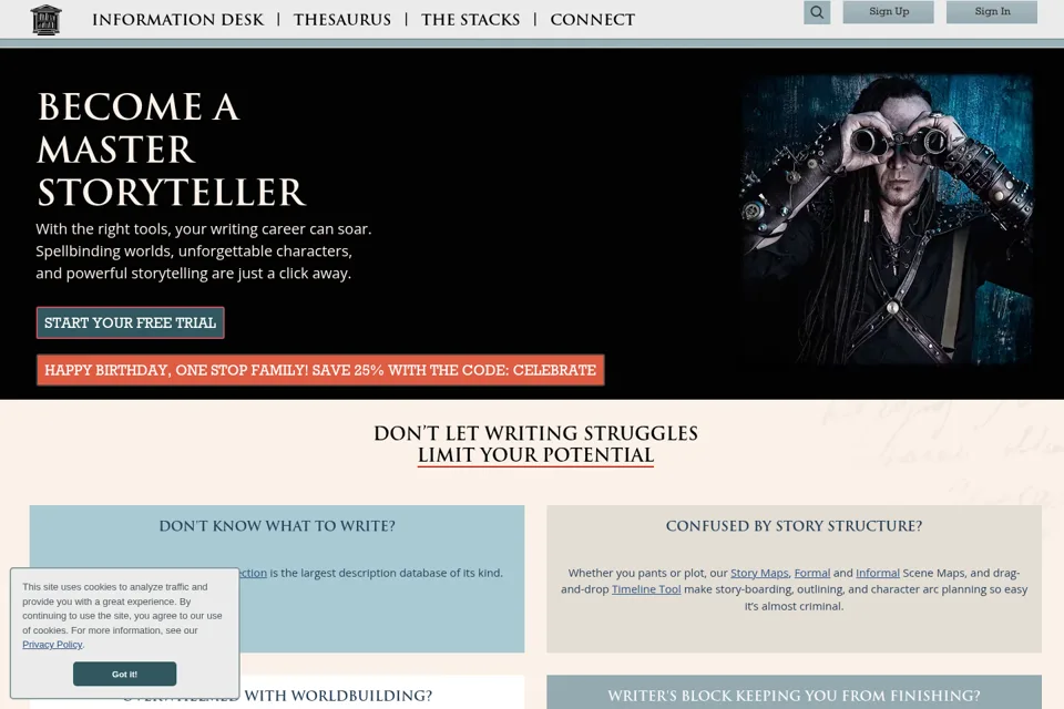 Landing page preview