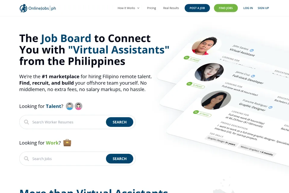 Landing page preview