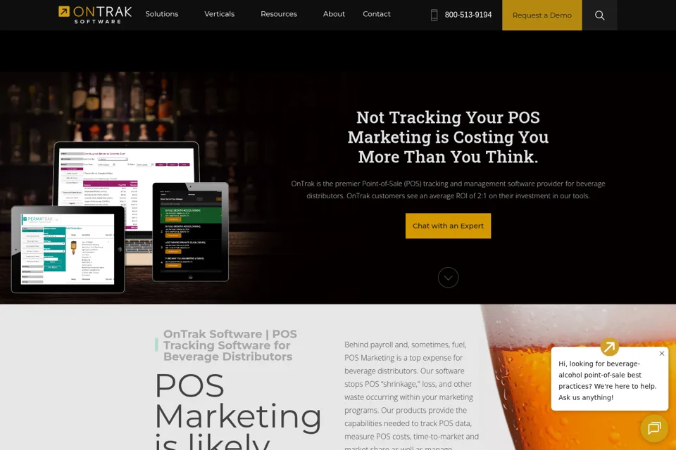 Landing page preview
