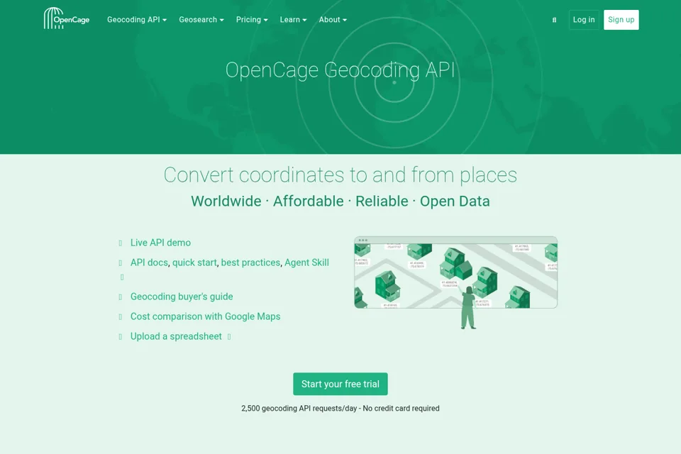 Landing page preview