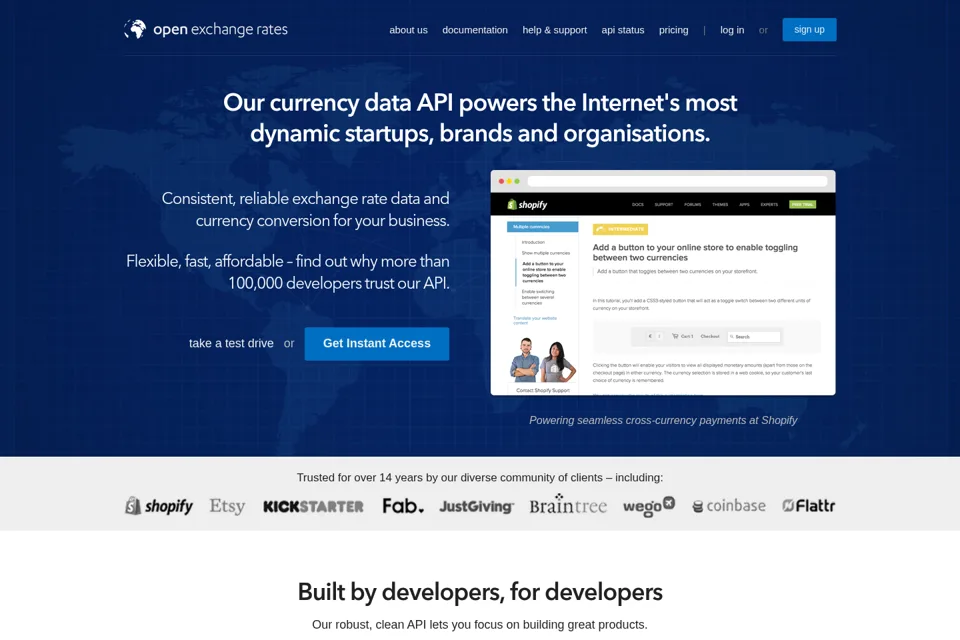 Landing page preview