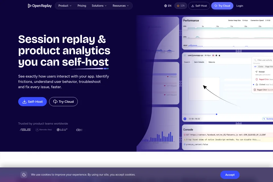 Landing page preview