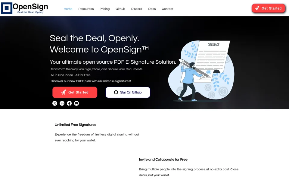 Landing page preview