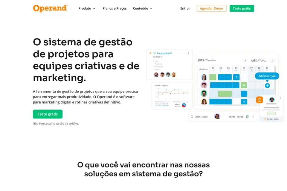 Landing page preview