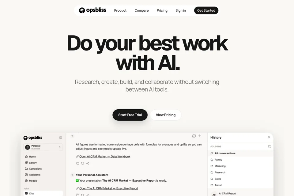 Landing page preview