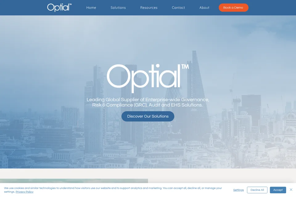 Landing page preview