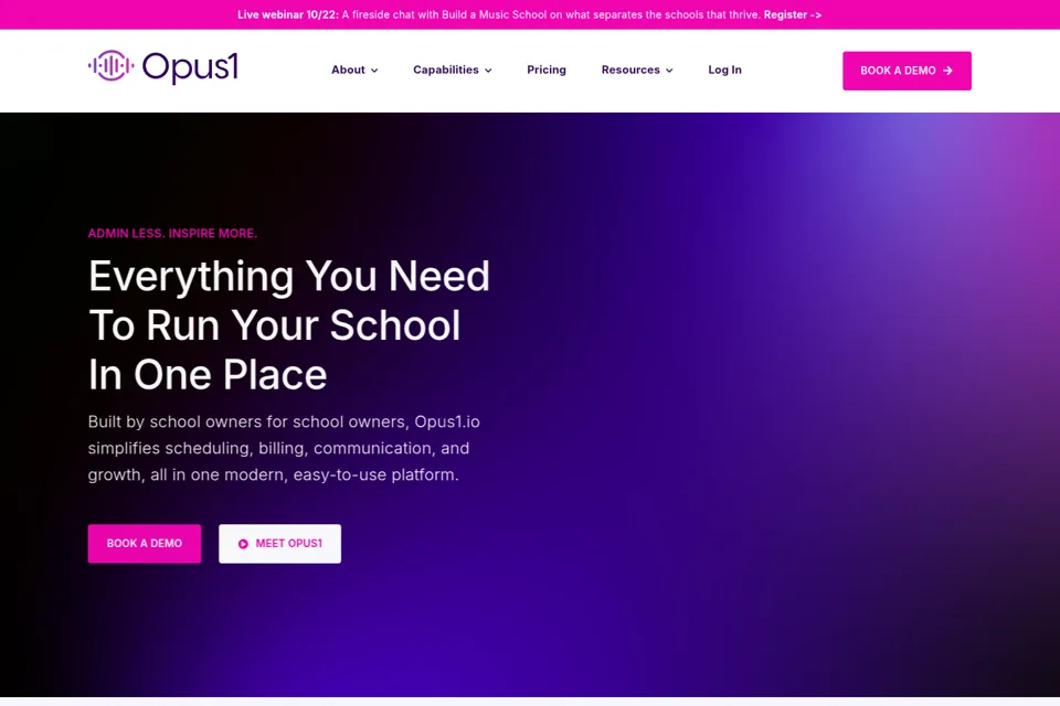 Landing page preview