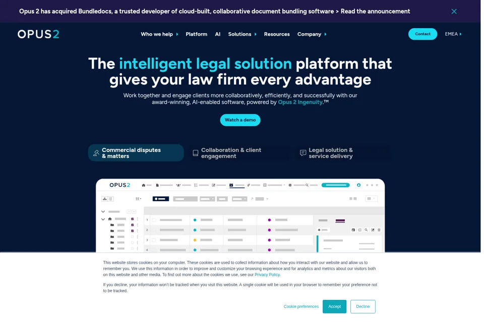 Landing page preview