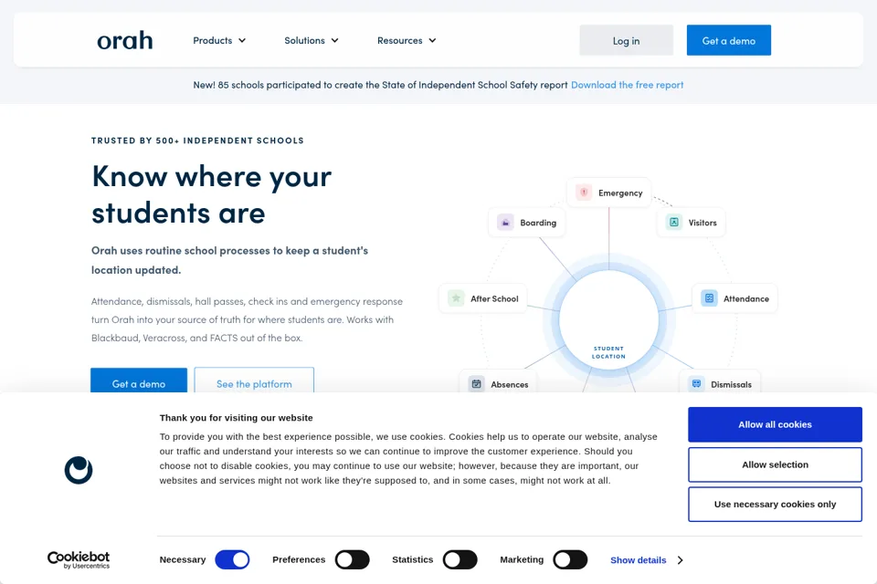 Landing page preview