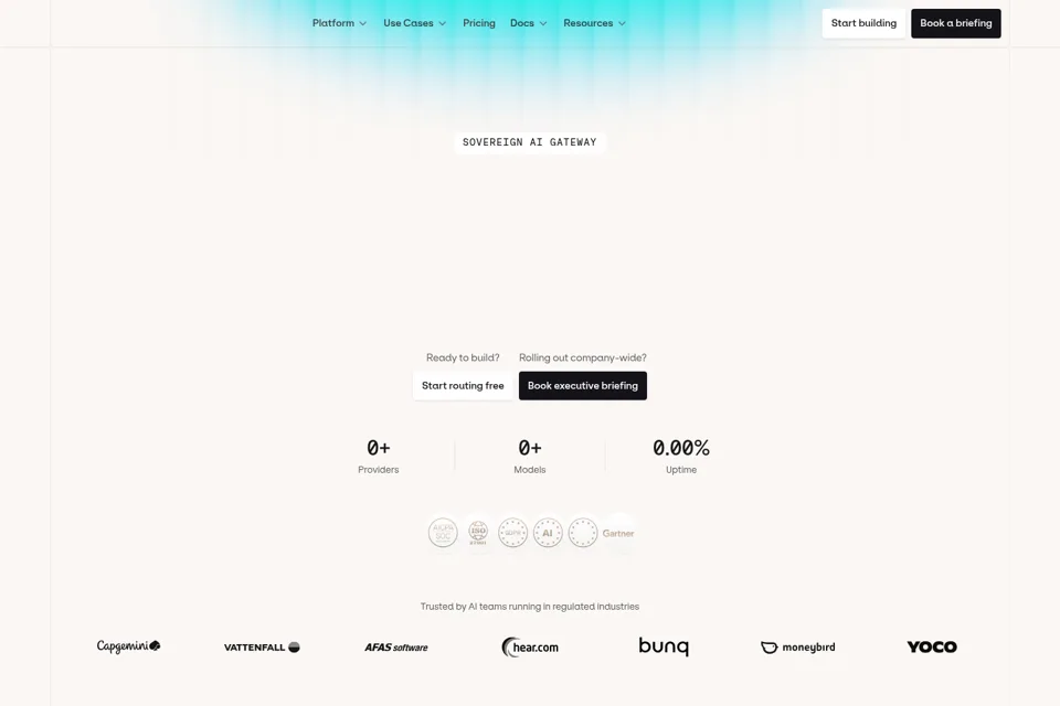 Landing page preview