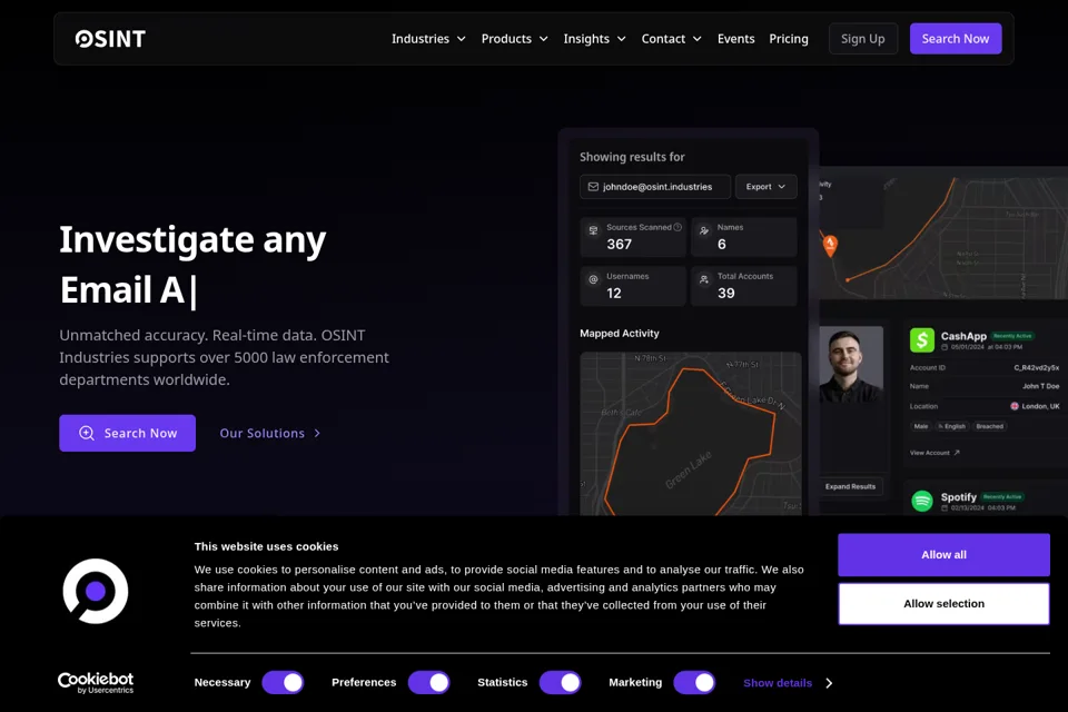 Landing page preview