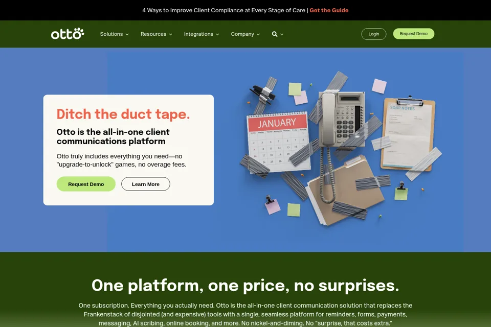 Landing page preview