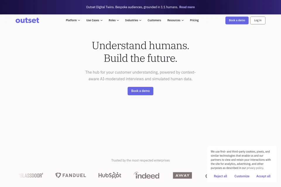 Landing page preview