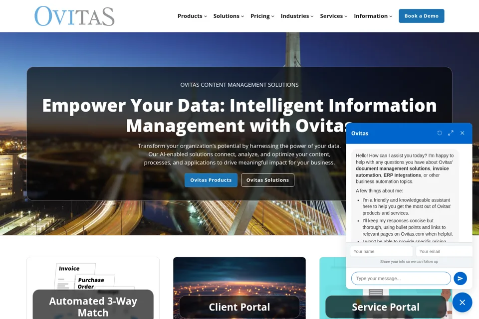 Landing page preview