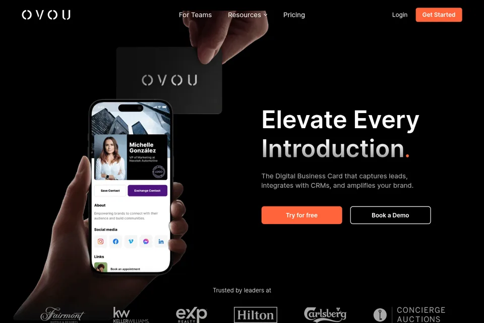 Landing page preview