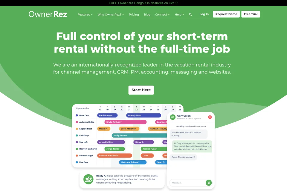 Landing page preview
