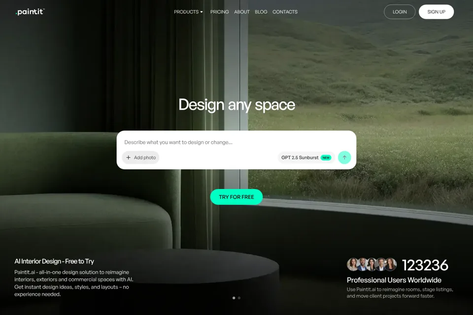 Landing page preview
