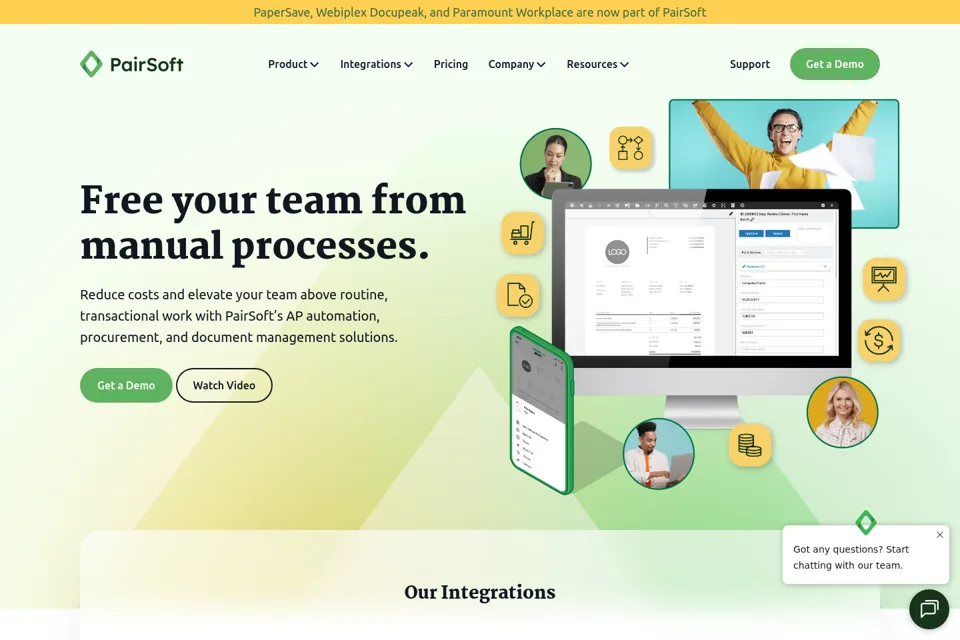 Landing page preview