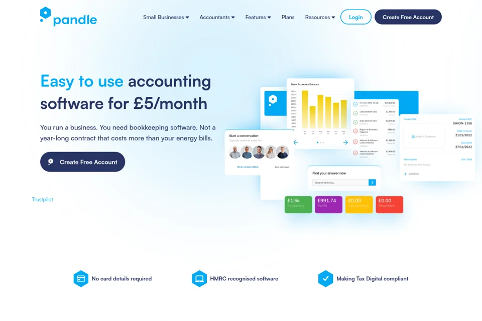 Landing page preview