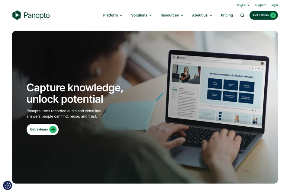 Landing page preview