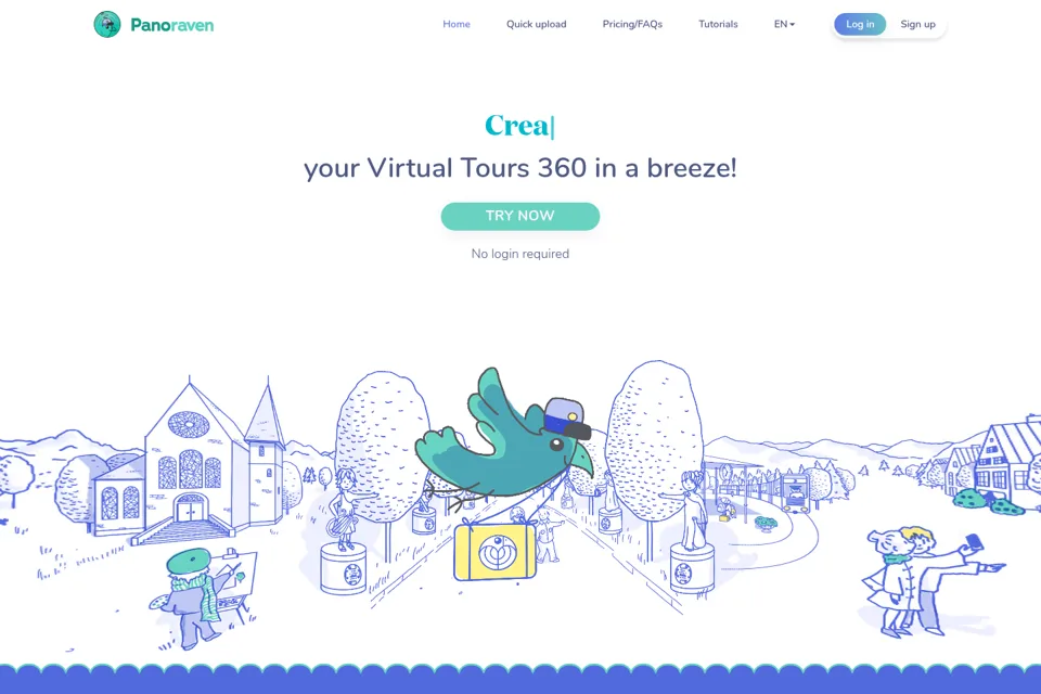 Landing page preview