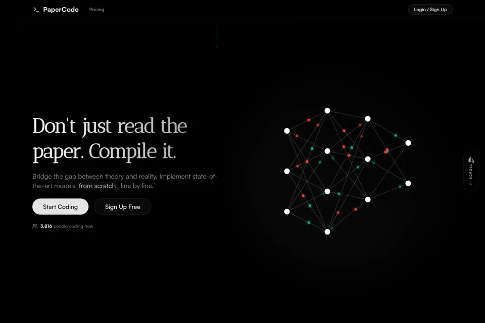 Landing page preview