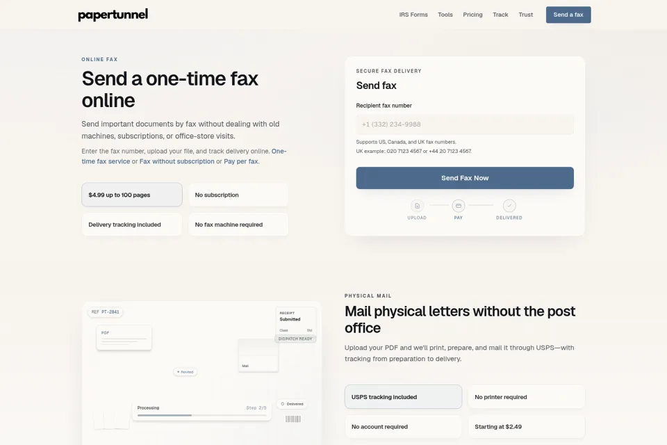 Landing page preview