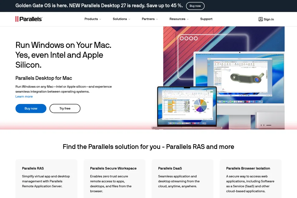 Landing page preview