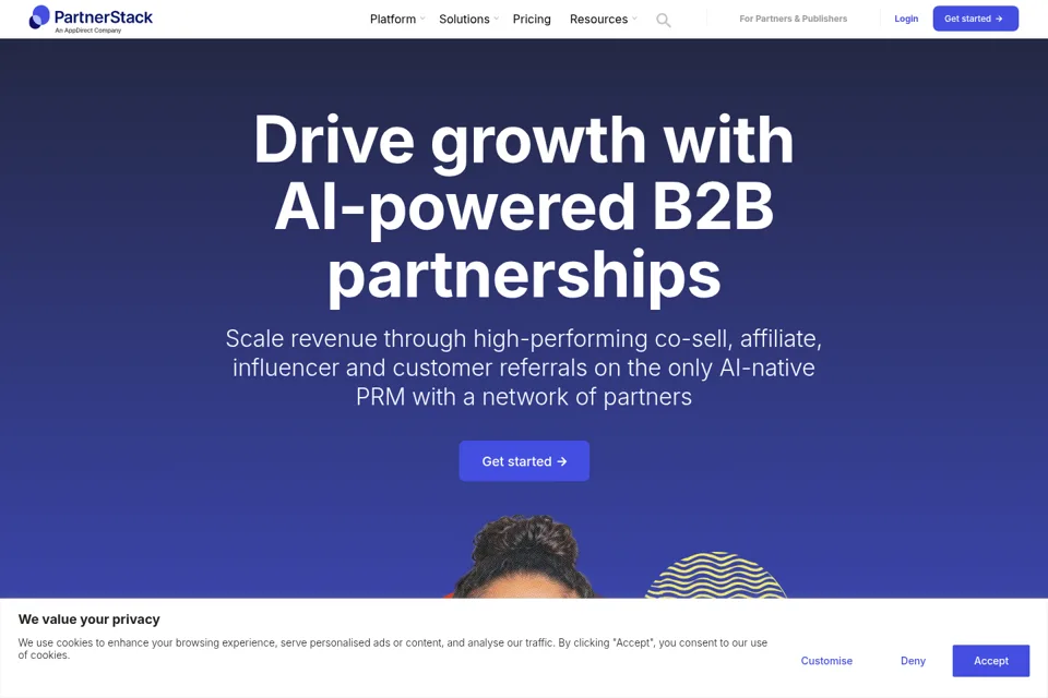 Landing page preview