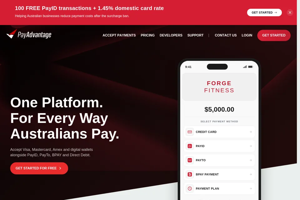 Landing page preview