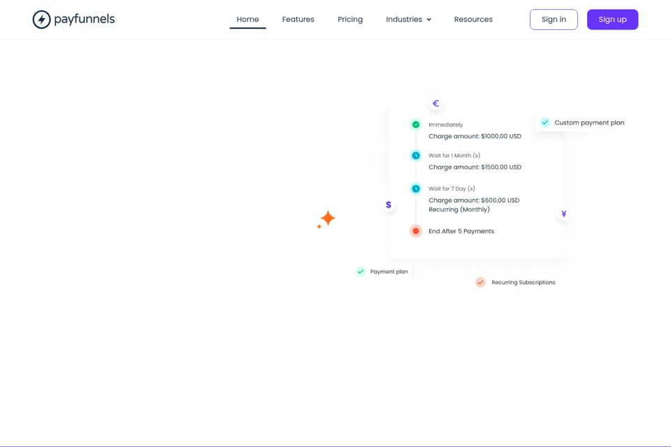 Landing page preview