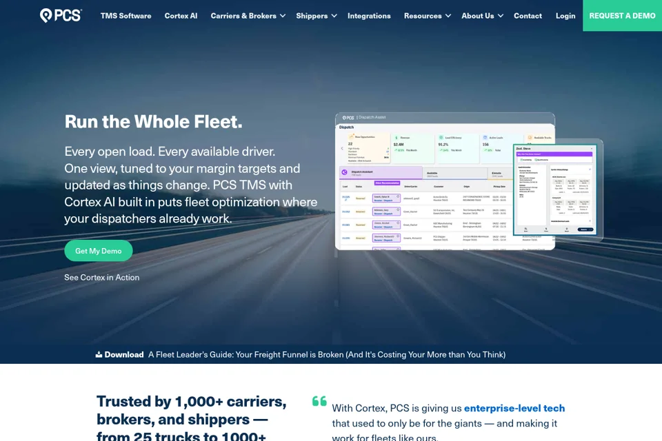 Landing page preview