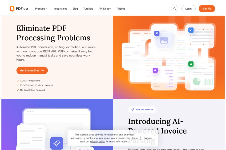 Landing page preview