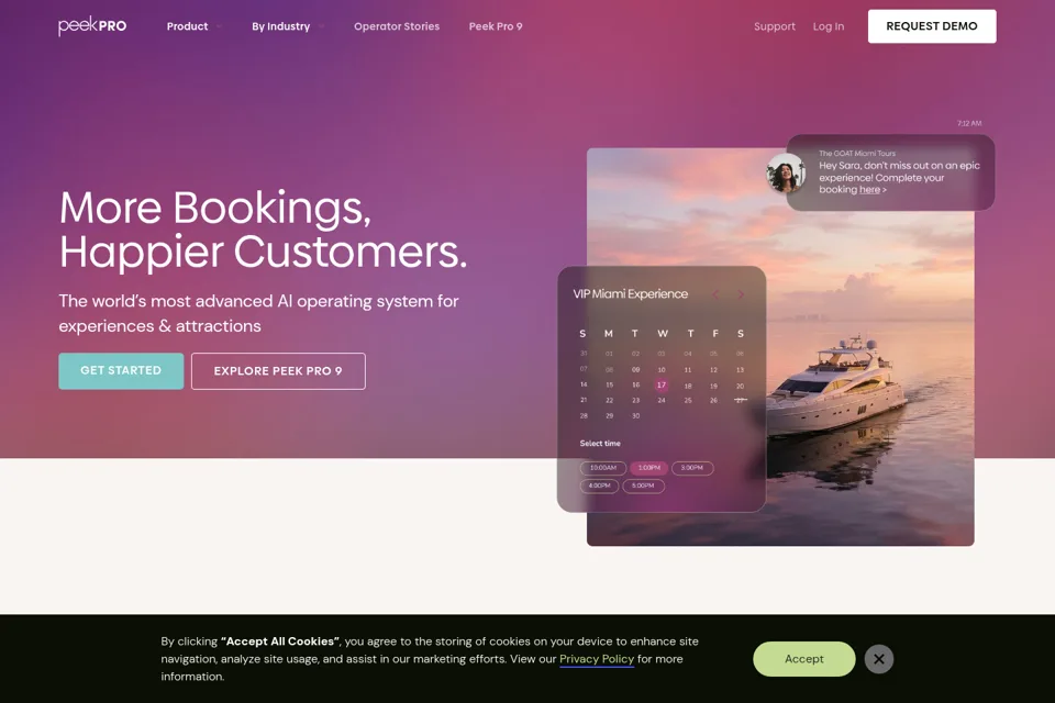 Landing page preview
