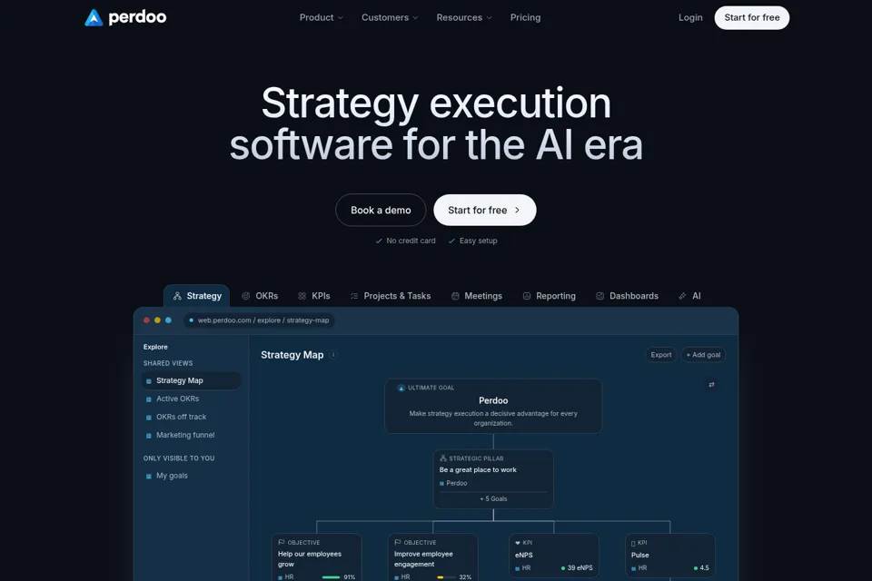 Landing page preview