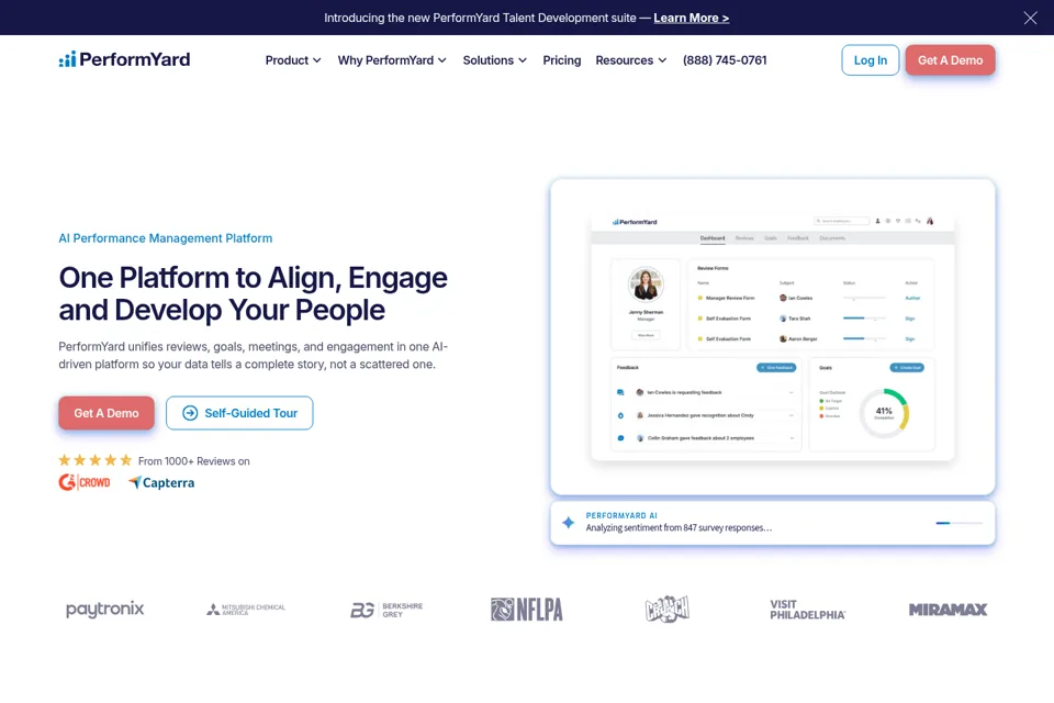 Landing page preview