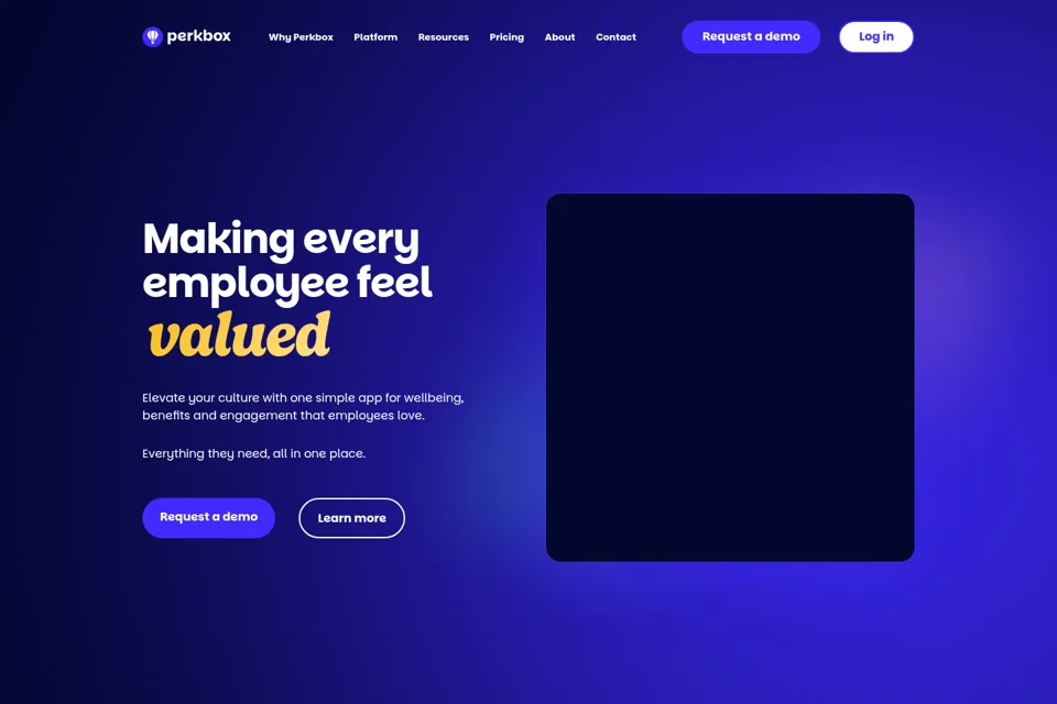 Landing page preview